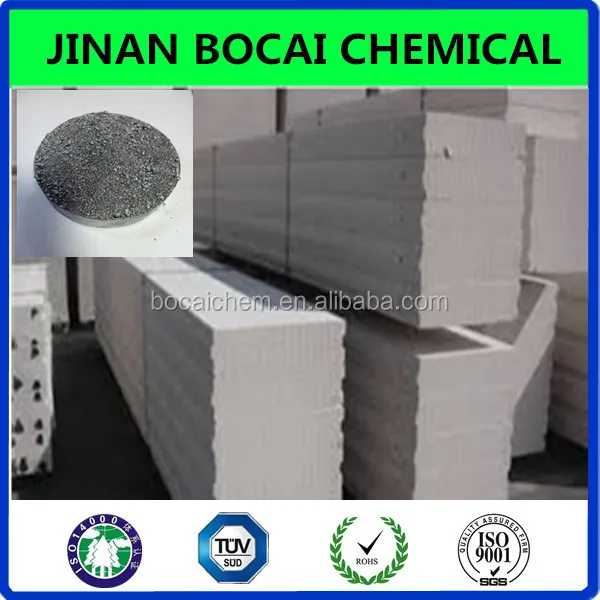 Water Aluminum Paste for AAC Block Light Beton Gas Added Brick Cellular Light Concrete