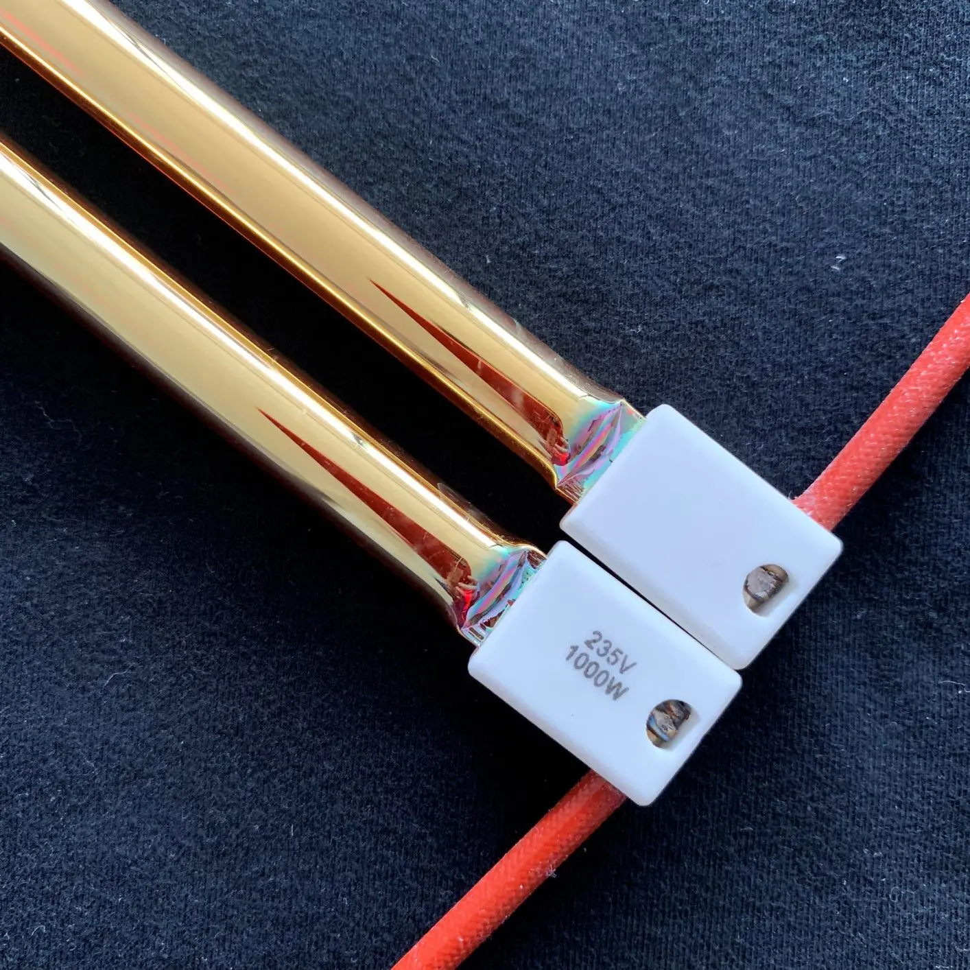 gold-plated  reflector IR heater lamps 2000W