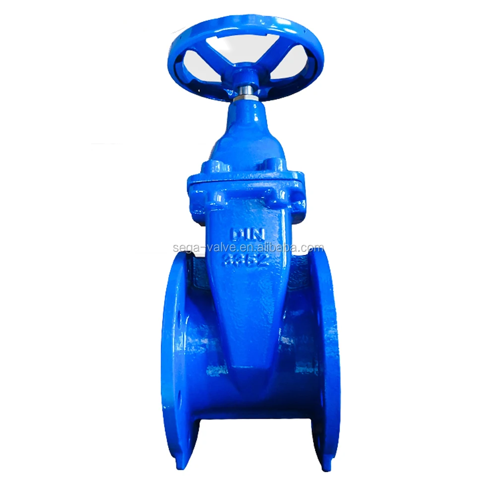 
Resilient seated gate valve 
