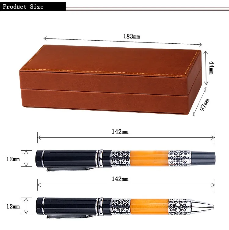 Personalized souvenir pens high value brand executive metal ball pen for gift