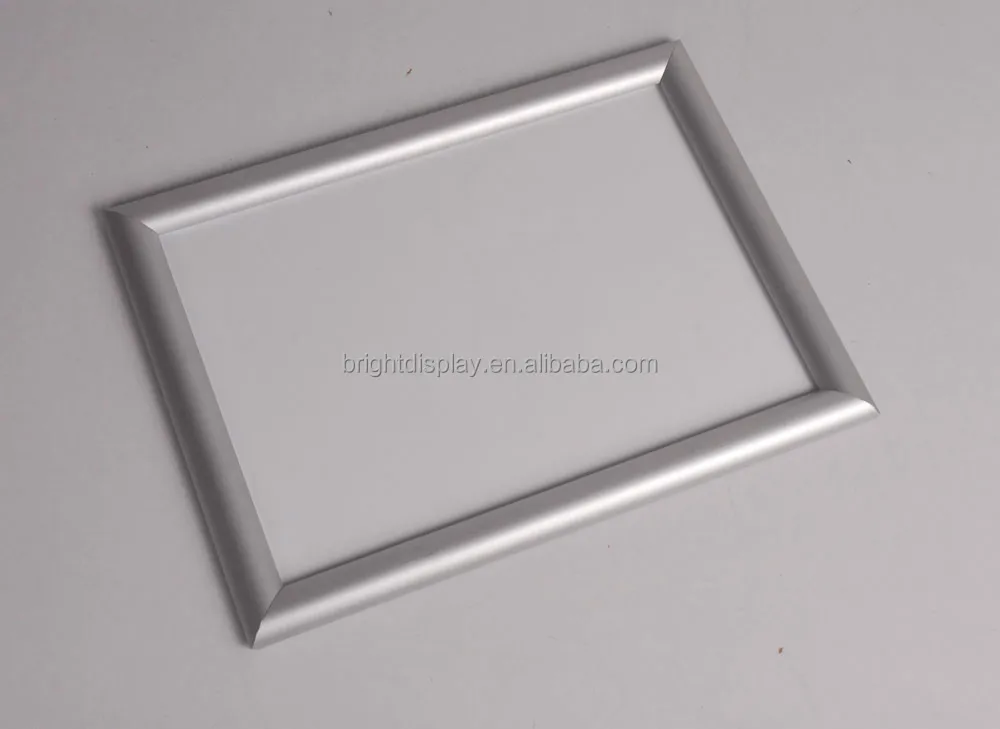 Wall mount snap poster aluminum frame size A0 A1 A2 A3 A4 etc for advertising from factory