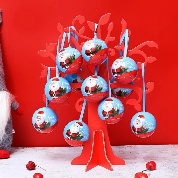 Christmas Vegan Organic Bath Bombs Surprise Salt Gift Set with Custom Private Label logo Packaging for Kids