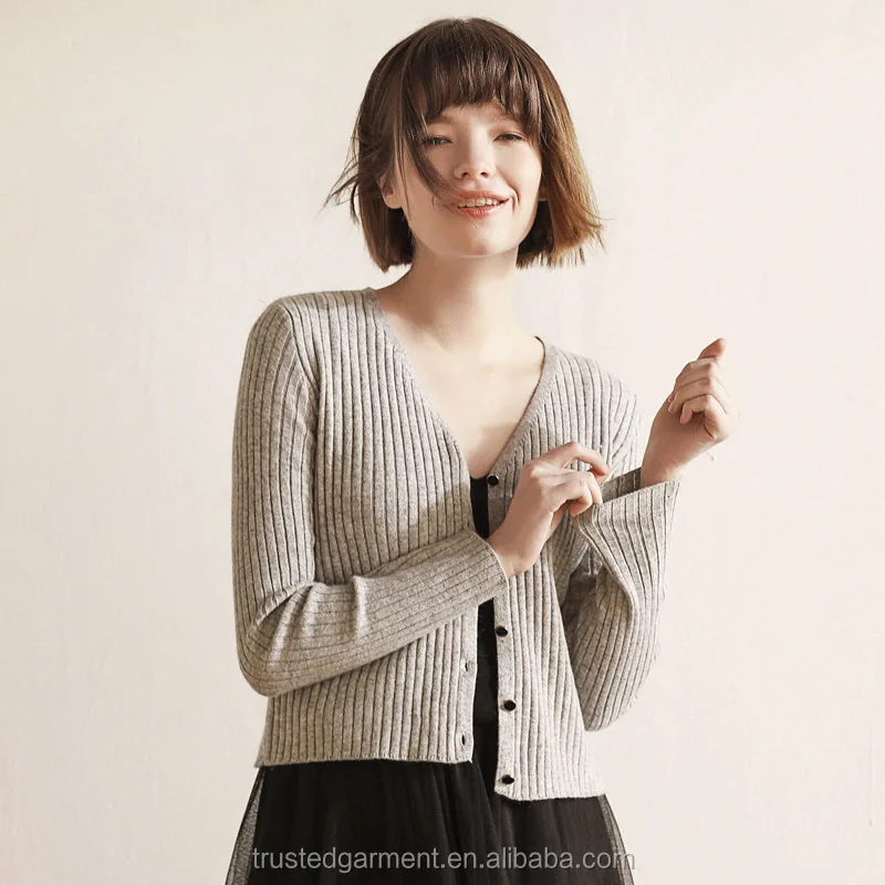 
Ladies bolero sweater cashmere cardigan 