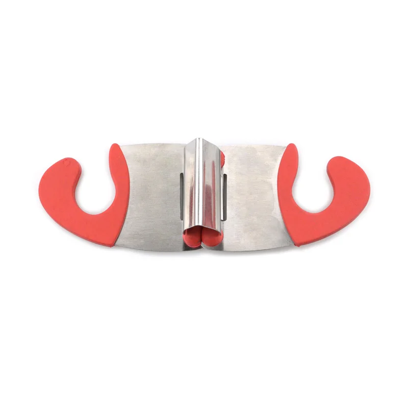 
1pc Pot Clips Stainless Steel Red Black Household Tongs Pot Pan Spoon Holder Spatula Storage Rack Kitchen Cooking Tools 