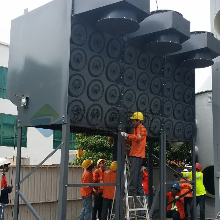 FORST Dust Collector Air Filter Cartridge Cleaning Machine For Laser Cutting