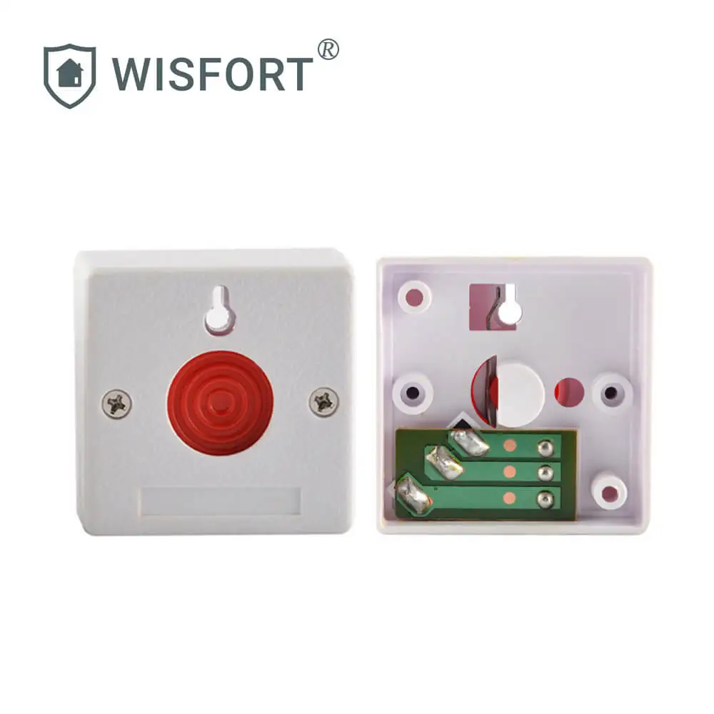 NO NC Options Security Button Panic Button Fire Alarm Emergency Switch