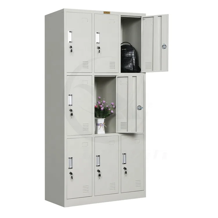 Gym School Office Cupboard Locker Cabinet 6 9 15 18 Door Steel Locker Metal Staff Storage Worker Lockers