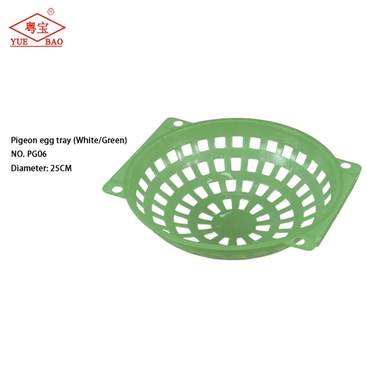 Poultry Farming Equipment Bird Tray Incubating Plastic For Pigeons Nest Bowl