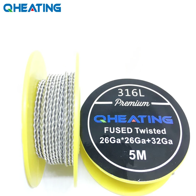 
Hot RDTA&RDA Atomizer Prebuilt Micro Clapton Twisted Stainless Steel 316l Wire Vape 