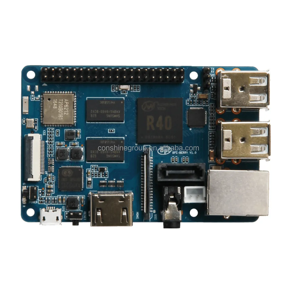 2GB DDR3 Quad-core Processor Banana PI M2 Berry Mini PC Single Board Computer writing Development Board