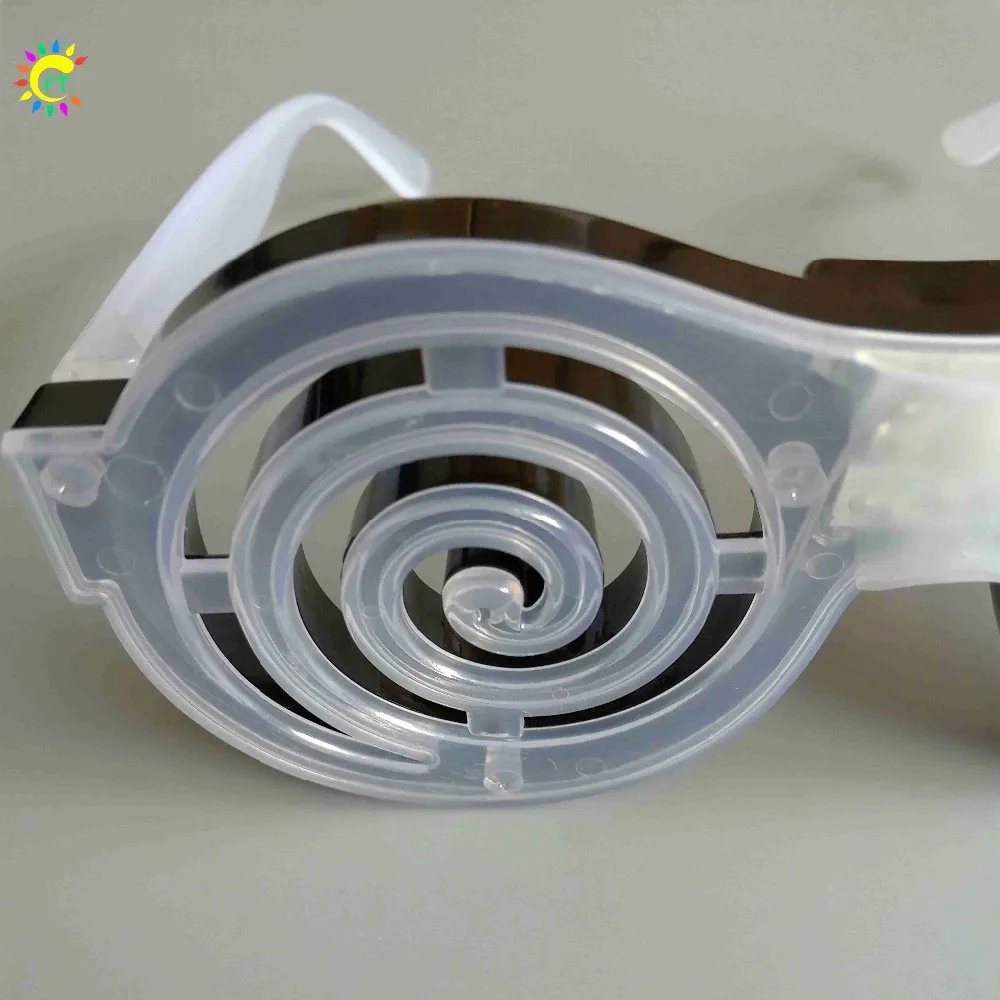 Colorful 2023 LED Light Up Mosquito Coil Glasses New Years Eve Adults Party Decoration