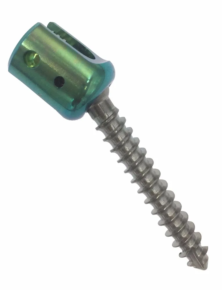 Orthopedic Spine titanium  poly axial multiaxial pedicle screw