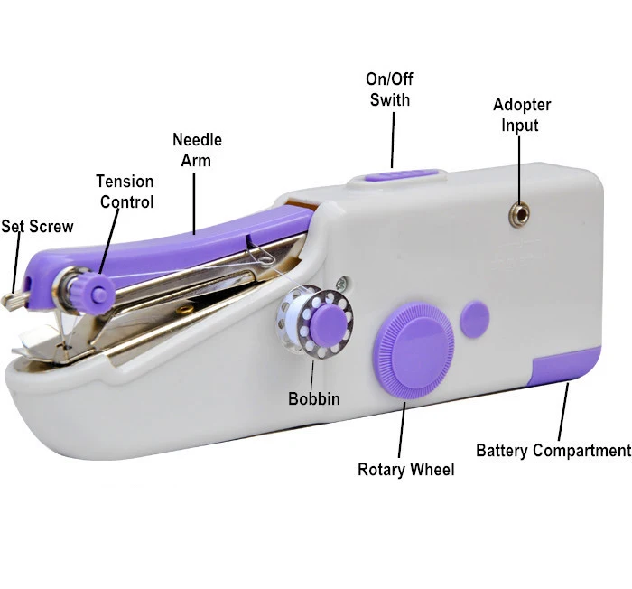 New Design Mini Hand Sewing Machine Handheld