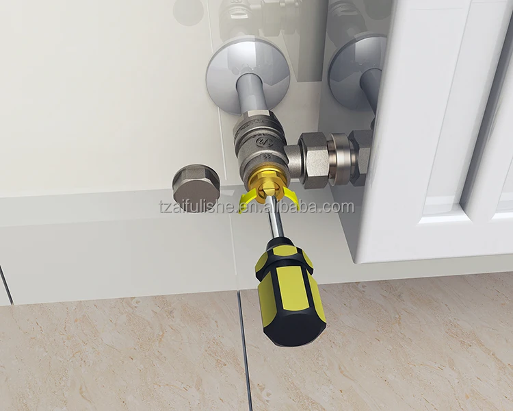 
Wireless Angles brass radiator valves with forged body and nickel plated 