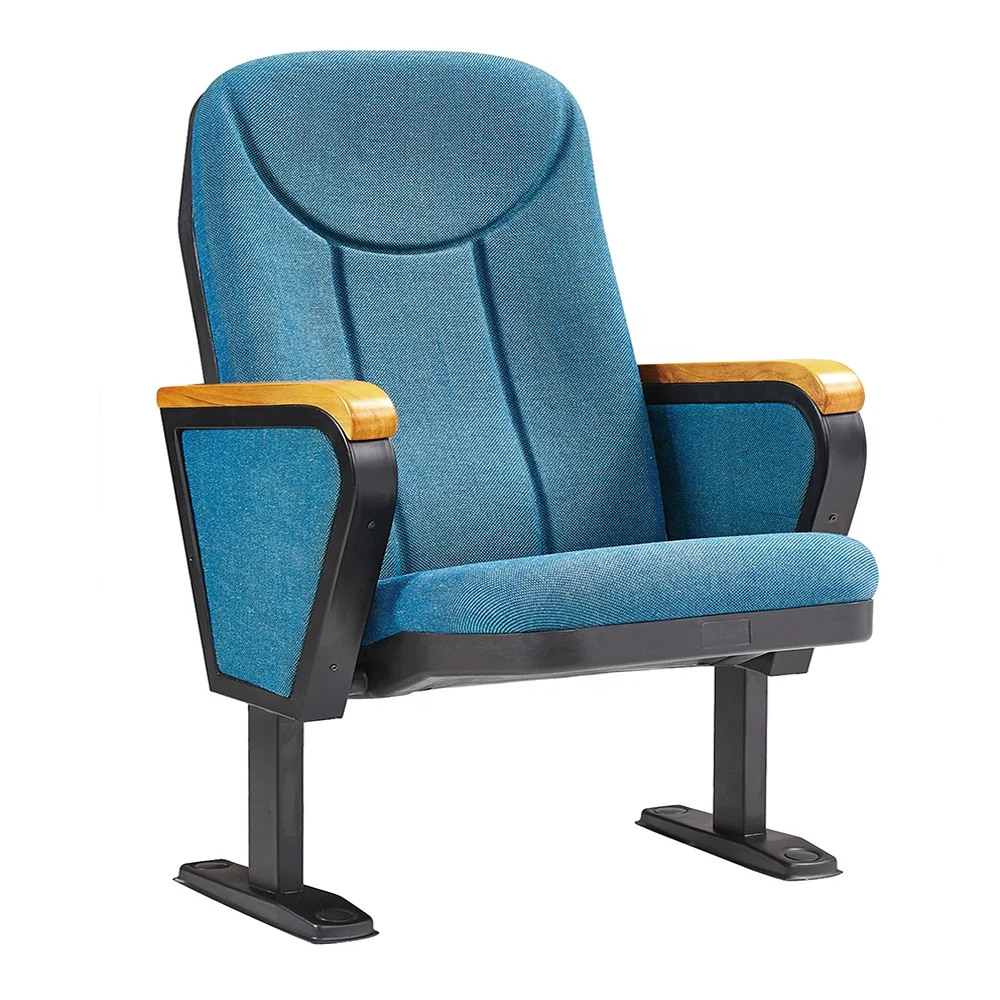 Фанерный складной стул для аудитории с высокой спинкой специального использования письменным столом