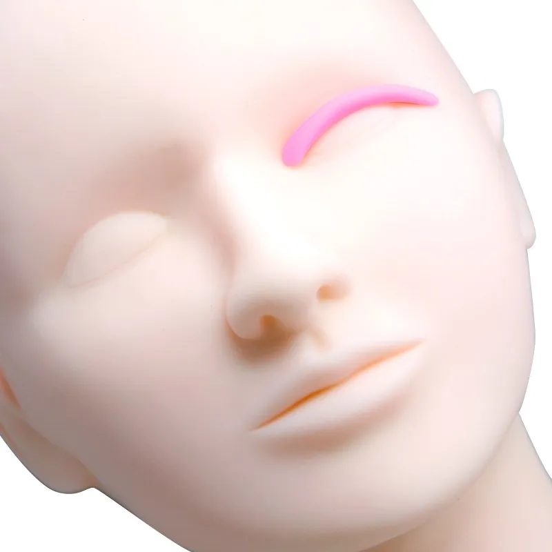 Гелевые подушечки под глаза для наращивания ресниц, силиконовые простые в использовании чистящие подушечки для ресниц