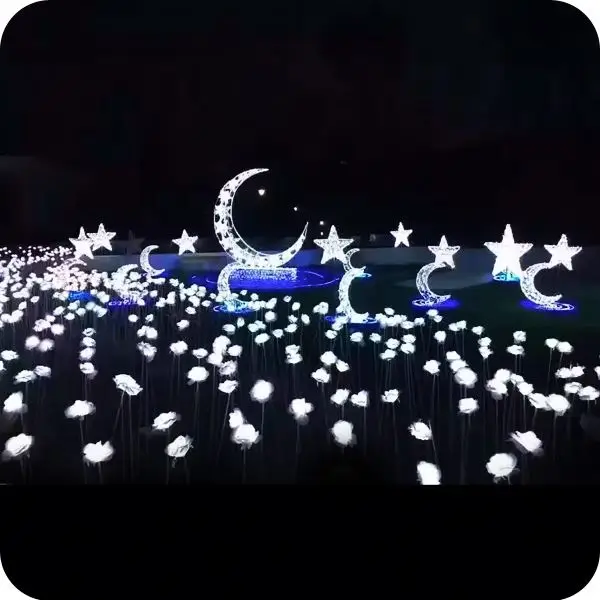 
China supplier Decorative wedding columns led rose light for Wedding decor/Valentines decor 