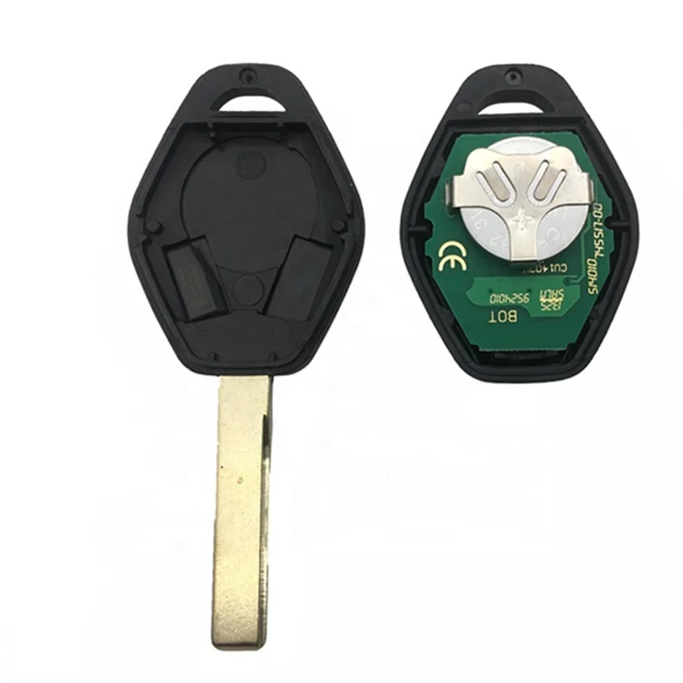 Keyless Entry Remote Control Car Key ID44 315 433 MHz Replacement for BMW LX8 FZV Z4 X 3 X5 E46 Series 3 5 Auto Smart Key