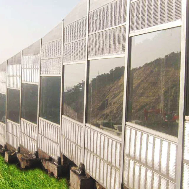 PC transparent anti sound wall panel acoust barrier road sound barrier board