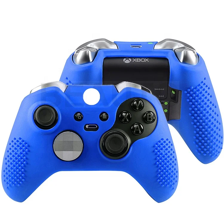 Mix Color With Dot Rubber Silicone Case Cover Skin Gel Grip For Xbox One S X Elite Gamepad Controller