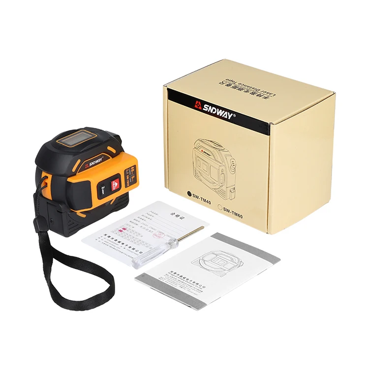 SNDWAY Handheld 60M Electronics Laser tape measure TM60