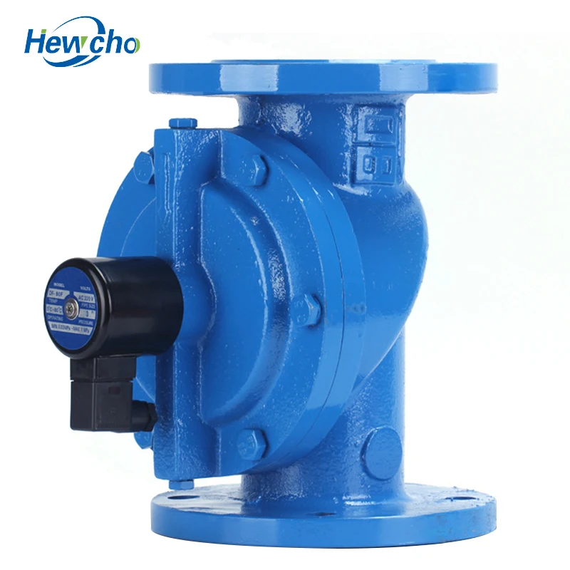 Hewcho Normally closed DF100 4 inch IP 65 cast iron Flange Solenoid Valve