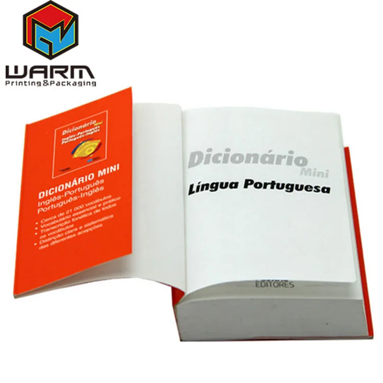 
American Languages Dictionary Book Printing with Cheap Price and High Quality 