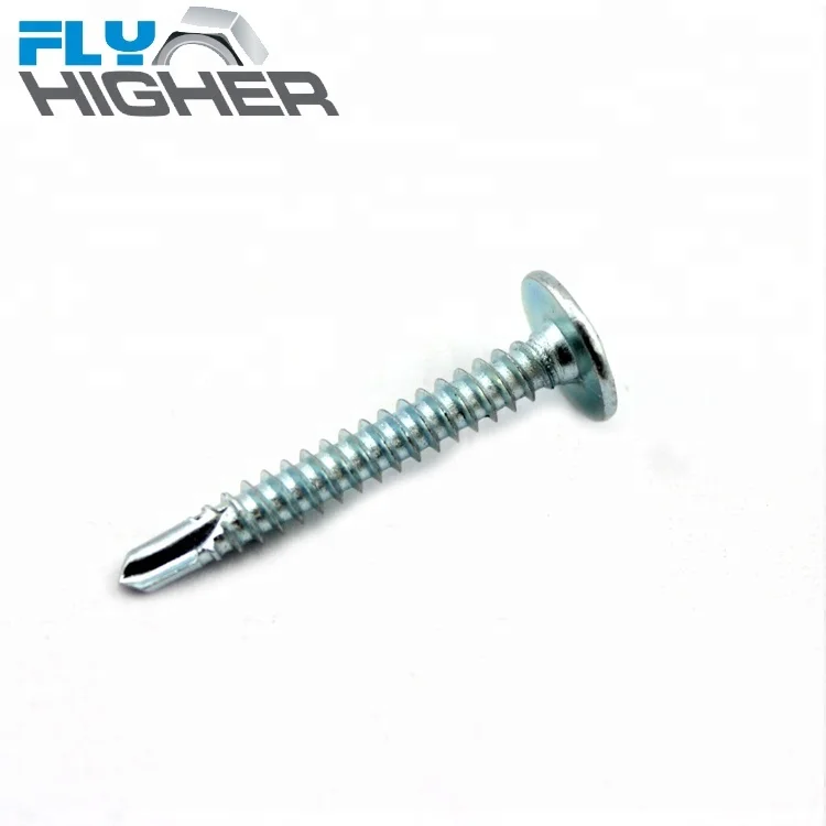 self drilling cross recessed screw for back panels