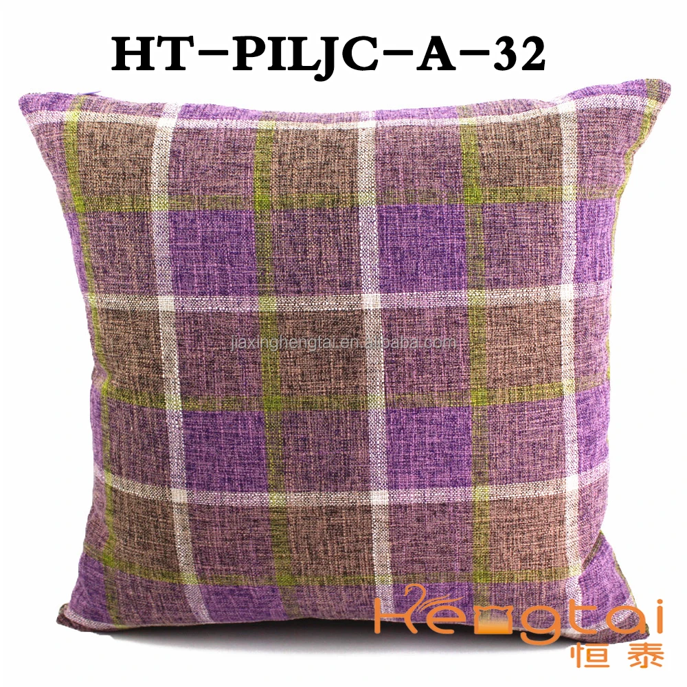 Custom Wholesale Decorative Cushion Cover Linen Cotton Throw Pillow Case