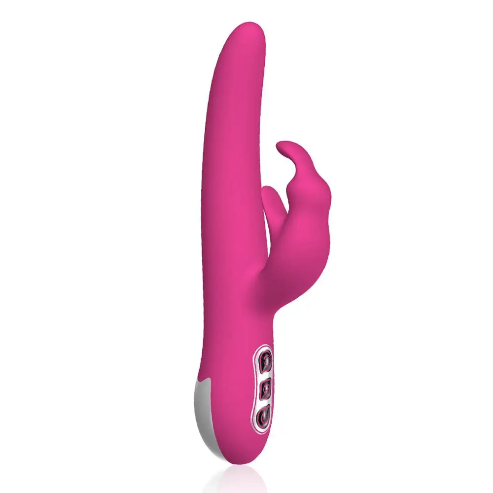Ylove 360 Degree Rotation G-spot Rabbit vibrator Stimulator Vagina Vibrating Dildo For Women Vibrator Adult Sex Toys