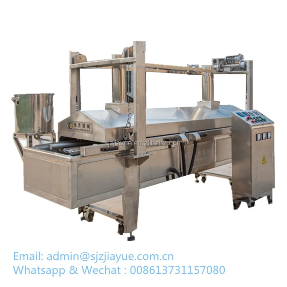 
Continuous Oil Fryer For Hamburger 