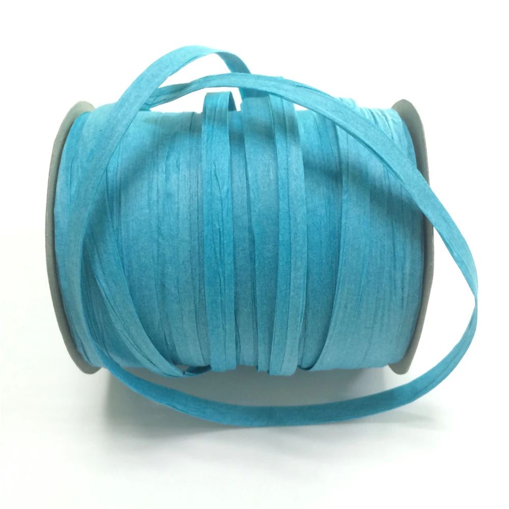 Wholesale sale high quality Rayon Raffia Material  ribbon packing paper custom ribbon