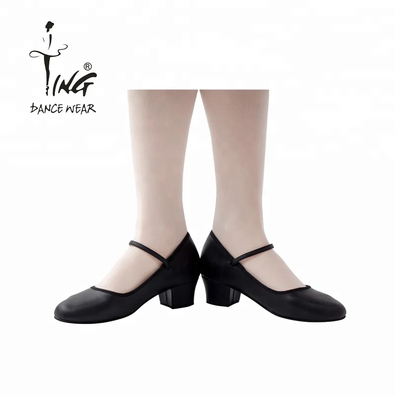 character dance shoes Flamenco dance shoes PU upper