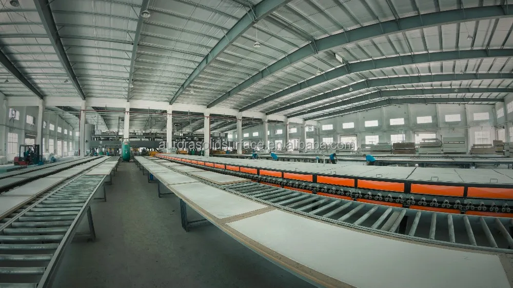 Кварцевая акриловая твердая поверхность ручной работы для плитки, плиты, столешницы, твердая поверхность