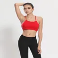 Women s Sports Bra Yoga vest for Gym Running Fitness Yoga Bras for Woman Side hollow