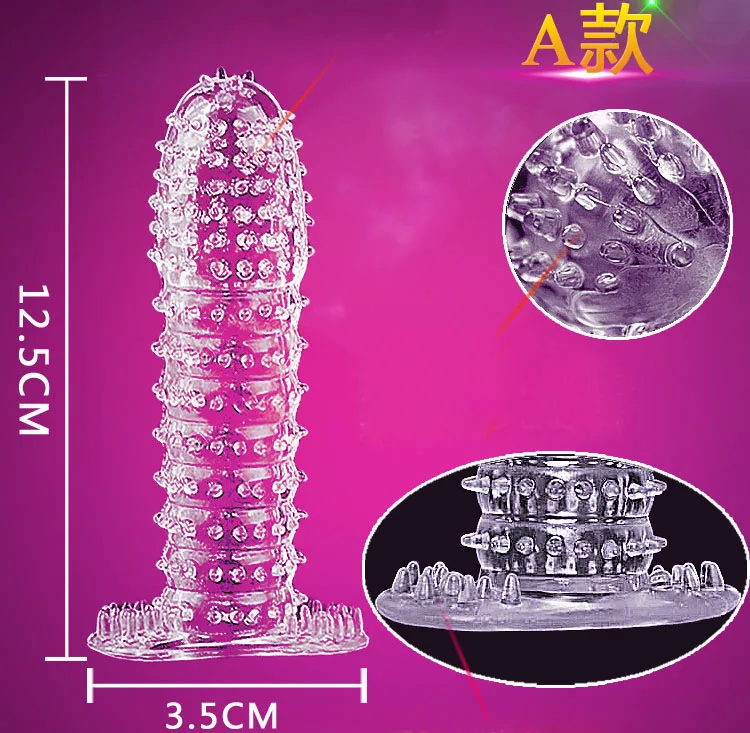 Эластичный моющийся прозрачный шипочный презерватив с задержкой пениса, стимуляция точки G для мужчин, использование унисекс, сексуальное здоровье