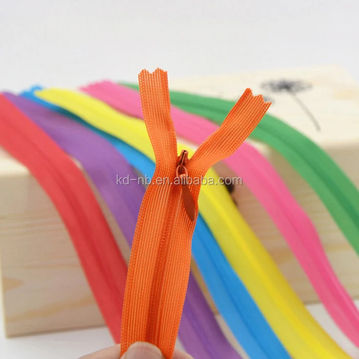 NO.3 Закрытая нейлоновая невидимая кружевная молния для продажи