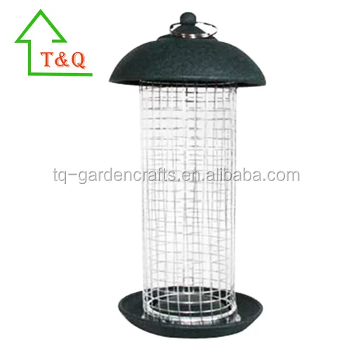 Black Steel Suet Energy Bites Feeder antique cast iron bird feeder