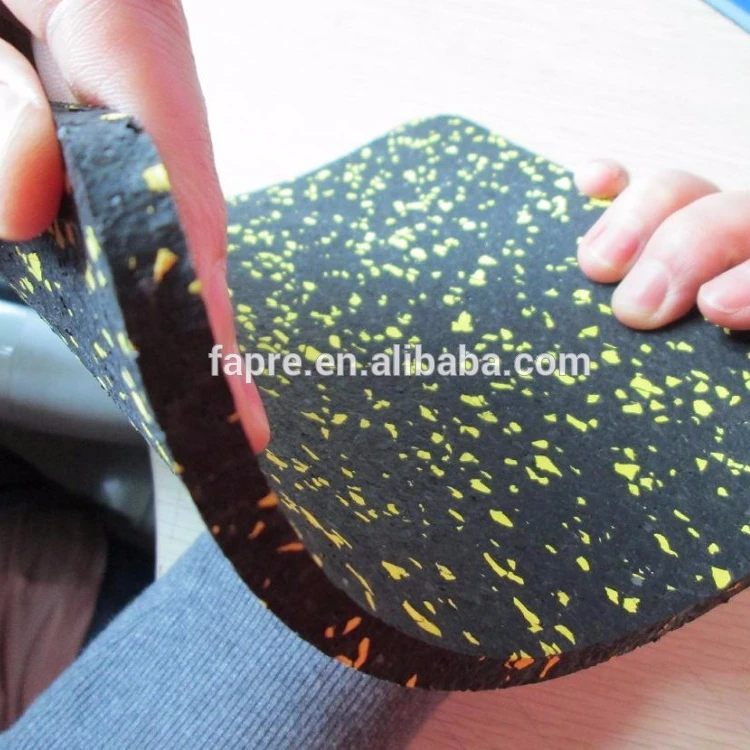 Gym Fitness revetements de sol en caoutchouc EPDM for gym places 5mm