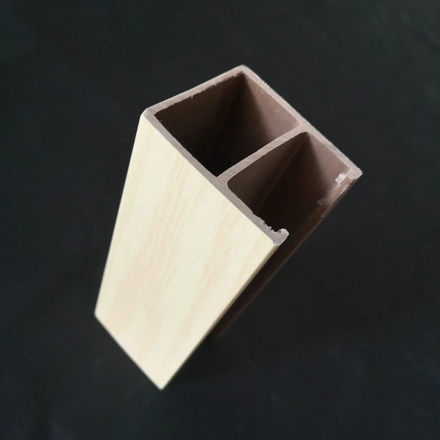 Wood Color design Acoustic WPC Ceiling Tile