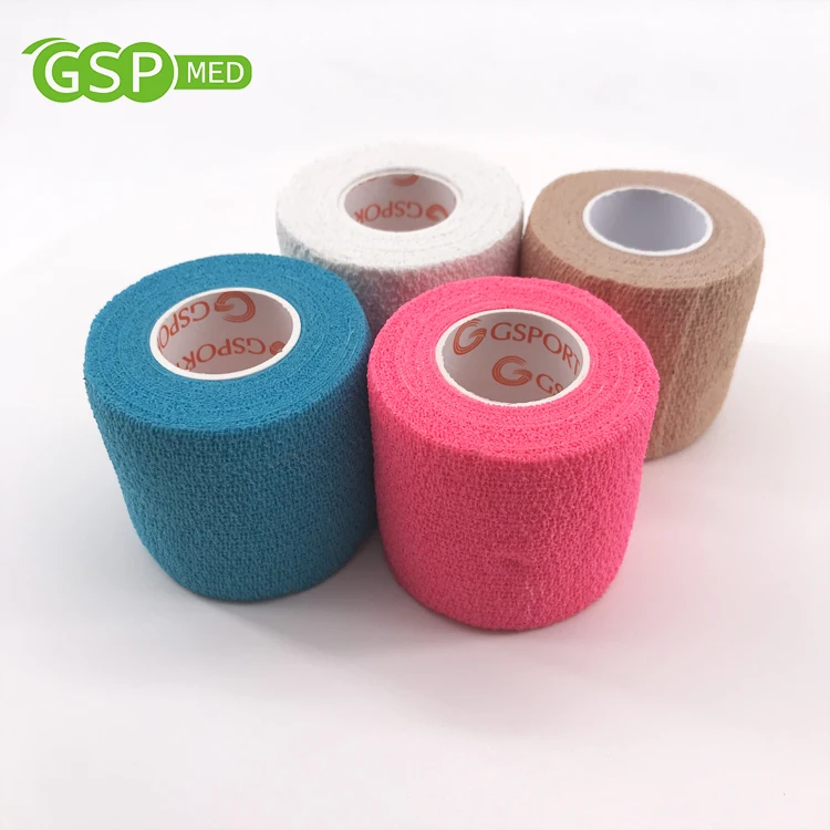 5cm*4.5m Flexible Polyflex Cohesive Bandage Cotton Class I