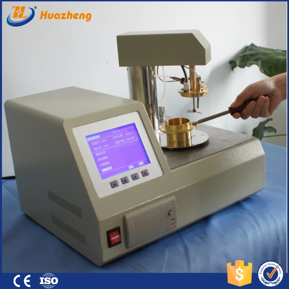 Hzbs-3 Pensky - мартенс автоматический температура вспышки тестер для трансформаторного масла анализа