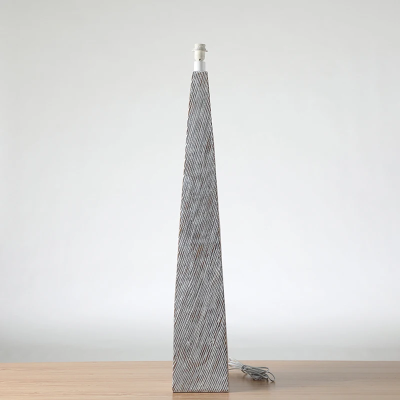 Wholesale modern poly resin nordic floor lamp resin home decoration tall lamp for home decor