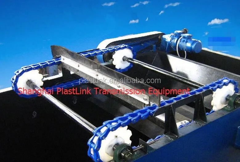 Plast Link NH78 plastic mud scraper chain Non metal drive chain sludge scraper chain manufacturer