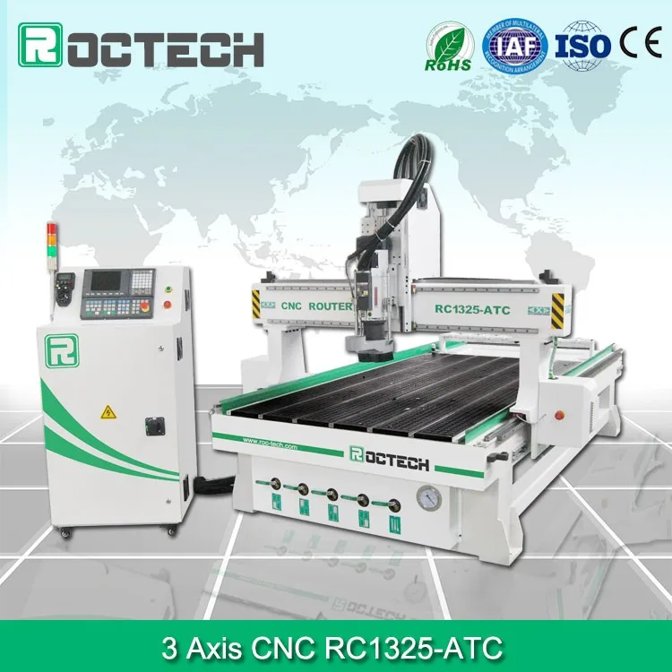 3 Axis Milling Machine/3D CNC RC1325-ATC
