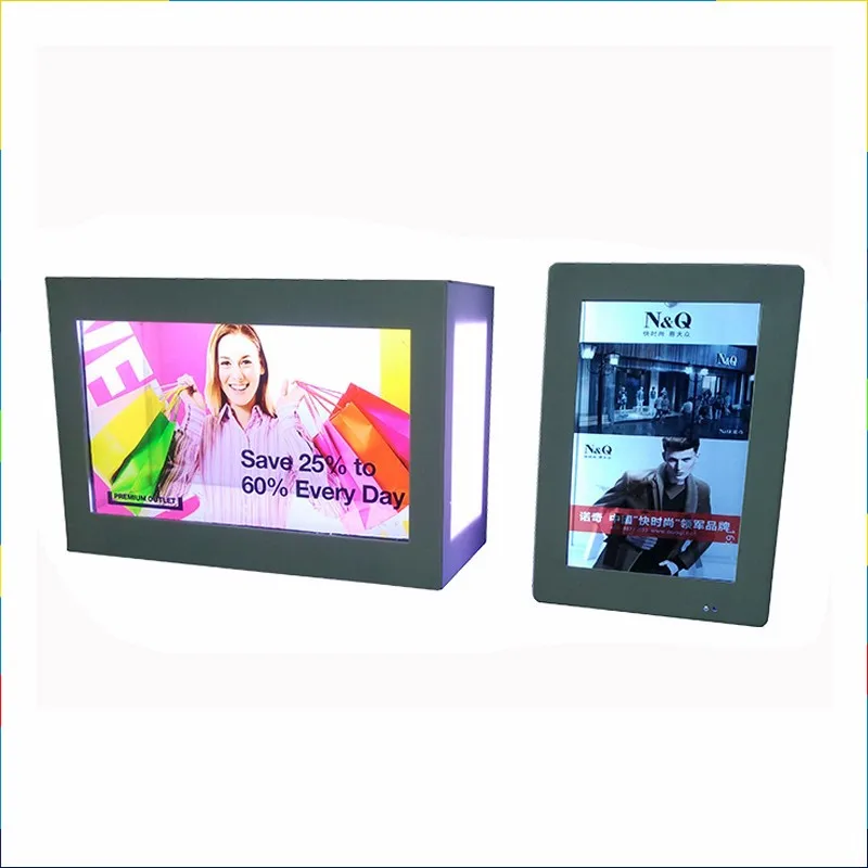 21.5 inch 32 inch 43 inch MINI HOLOGRAM DISPLAYS WITH WINDOWS MEDIA PLAYER TRANSPARENT LCD SHOWCASE DISPLAY BOX