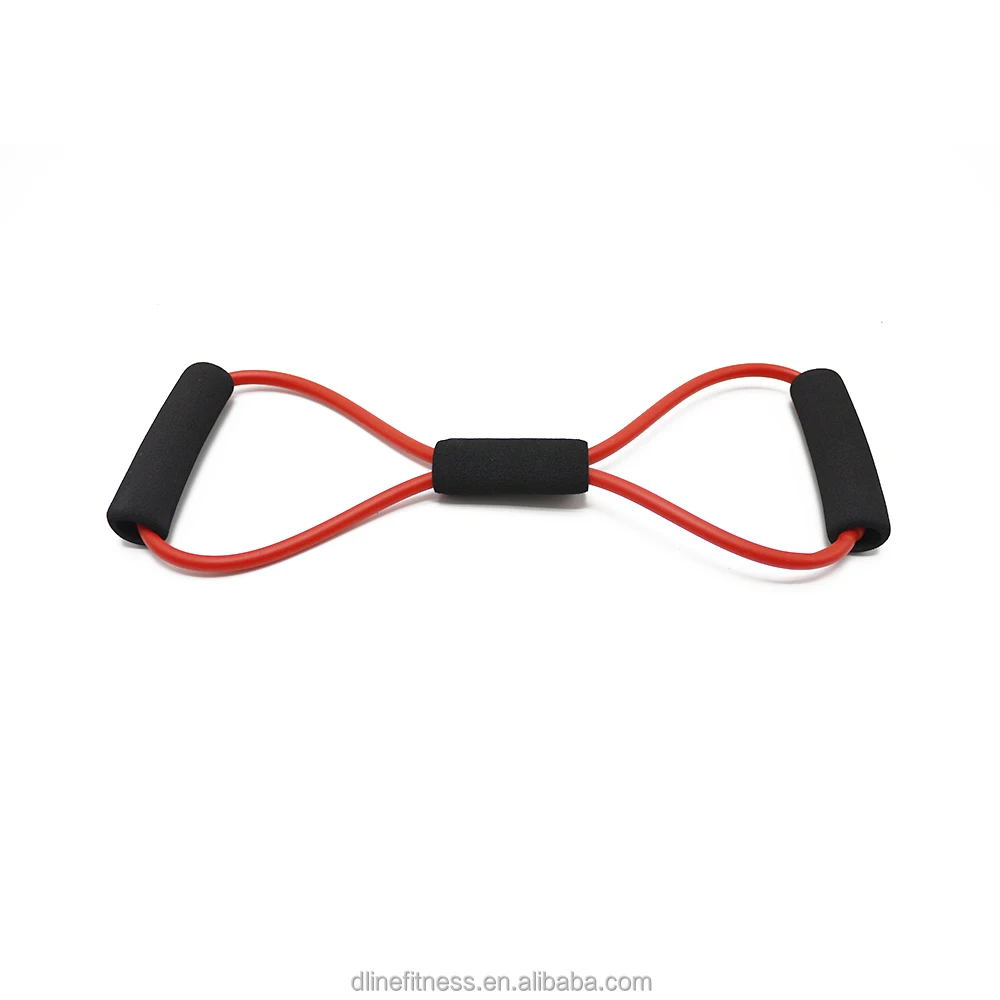 High Quality Yoga 8 Shape Chest Expander Workout Resistance Band