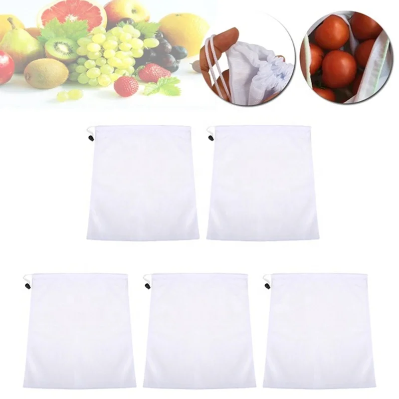 
nylon bags for packaging, nylon net bags for packing vegetables, mesh fruit bags with drawstring 