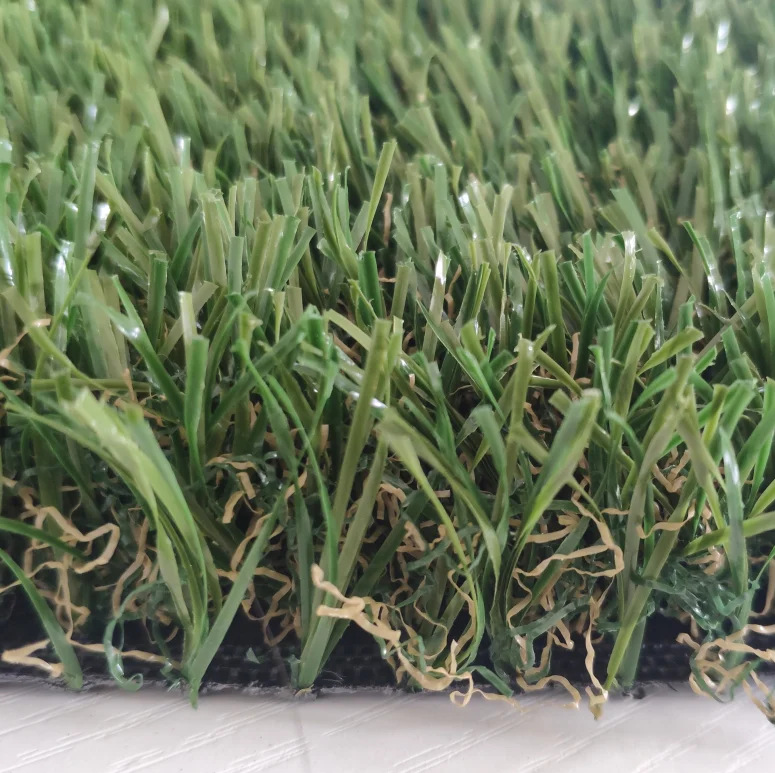 Stock PE PP Synthetic artificial  grass Chinese  supplier synthetic turf grass for garden landscaping