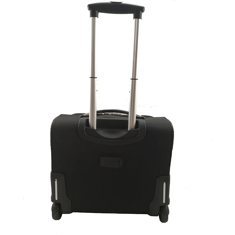 Business Fabric Trolley Soft Polyester Light Luggage With Wheel